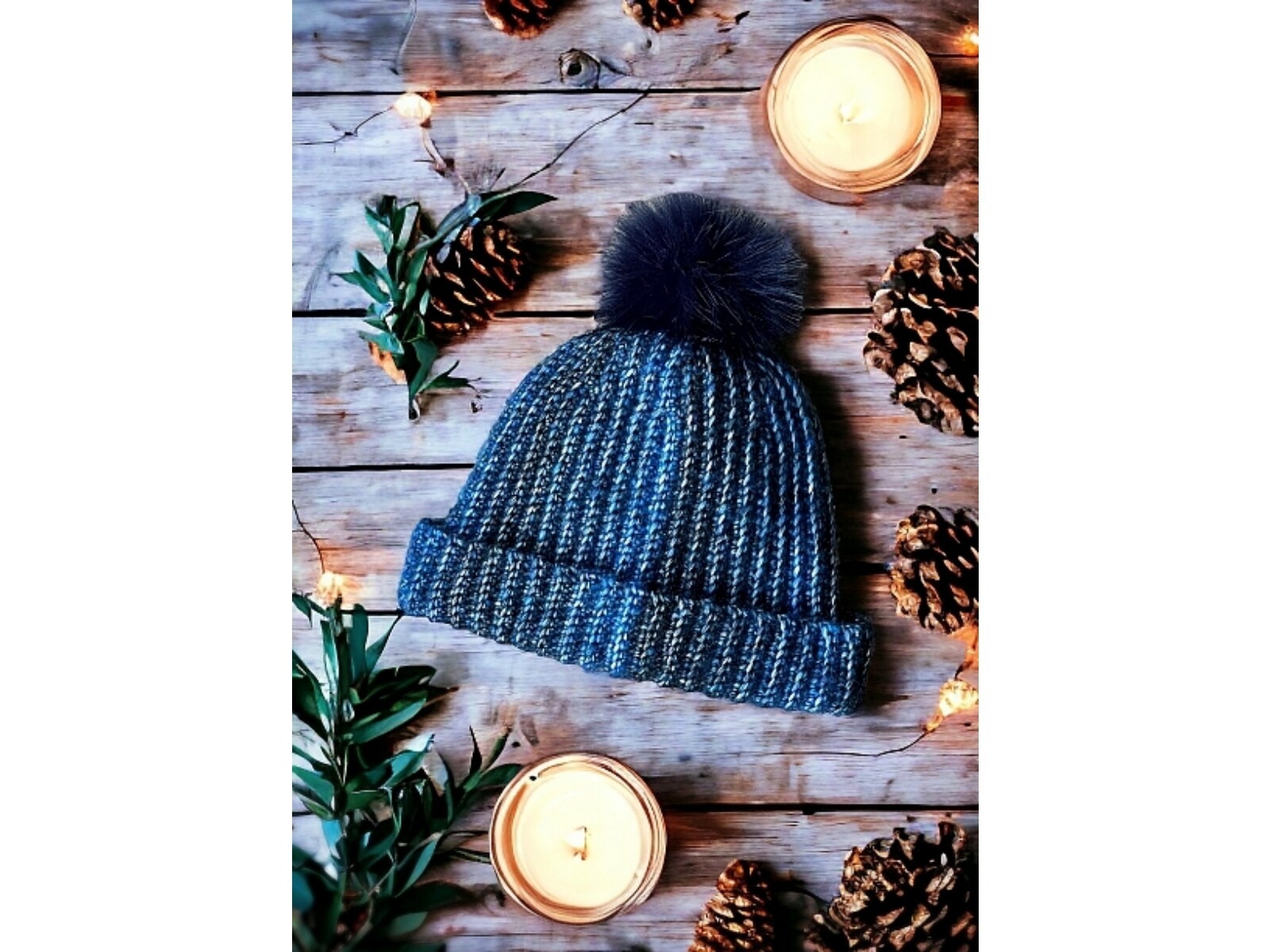 Crocheted Beanie Hat