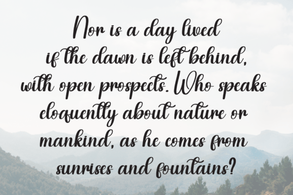Daily Font - Preview 5