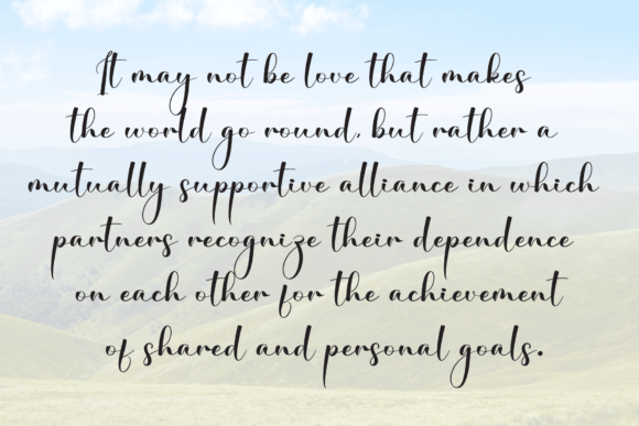 Darling Mother Font font preview - 5