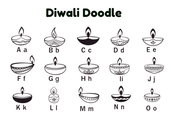 Diwali Doodle Font - Preview 5