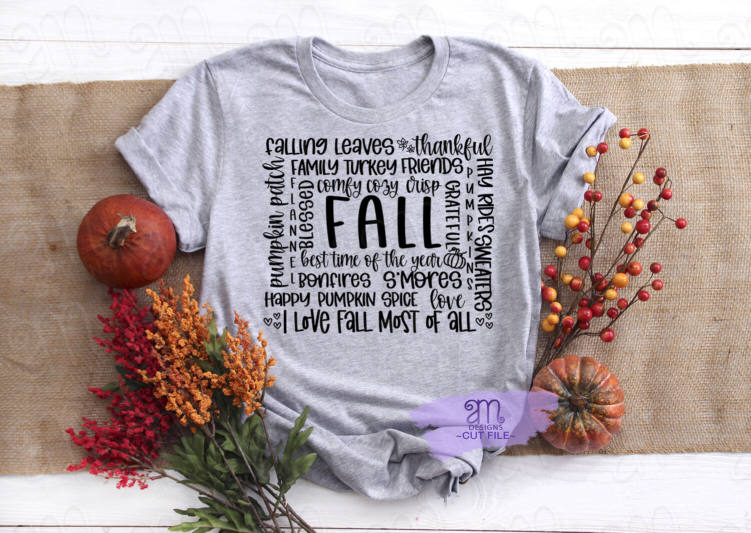 Vertical Fall Svg Fall Svg Graphic by Adrian Marie Designs · Creative Fabrica