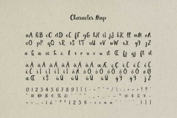 Gahmful Font PNG with transparent background - Preview 1