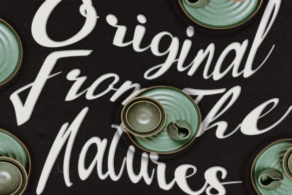 Gahmful Font PNG with transparent background - Preview 3
