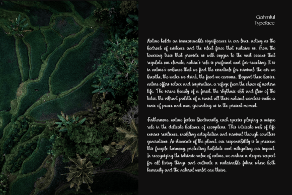 Gahmful Font PNG with transparent background - Preview 5
