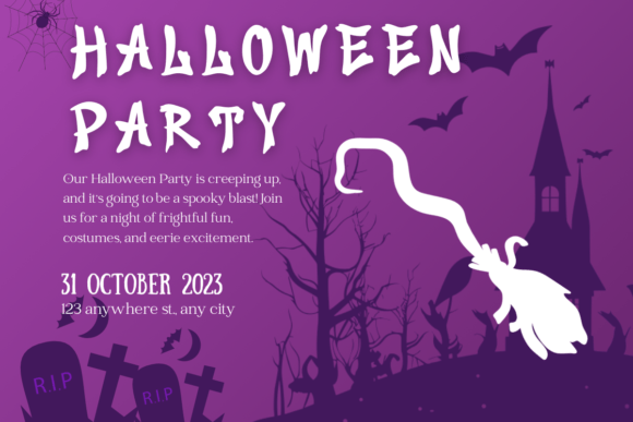 Halloween Broomstick Font PNG with transparent background - Preview 5