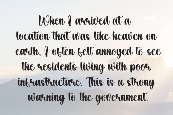 Home Winter Font - Preview 5