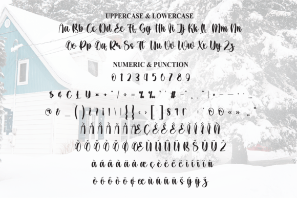 Home Winter Font - Preview 6