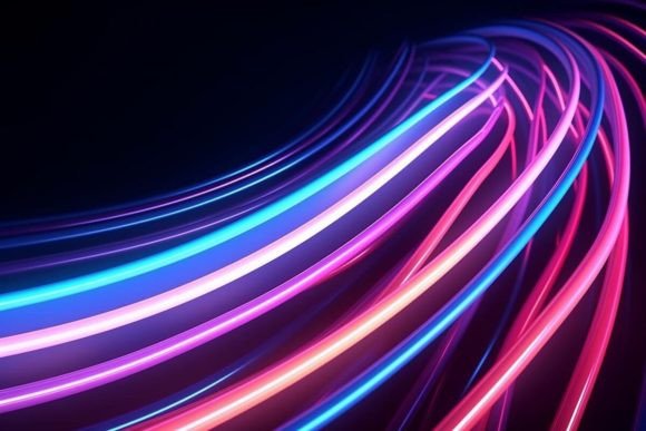 Light Visual Design Design Neon Signage Gráfico Fondos Por Ranya Art Studio