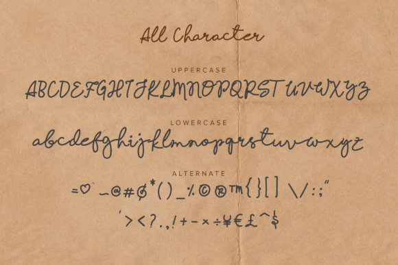 Manggala Font PNG with transparent background - Preview 1