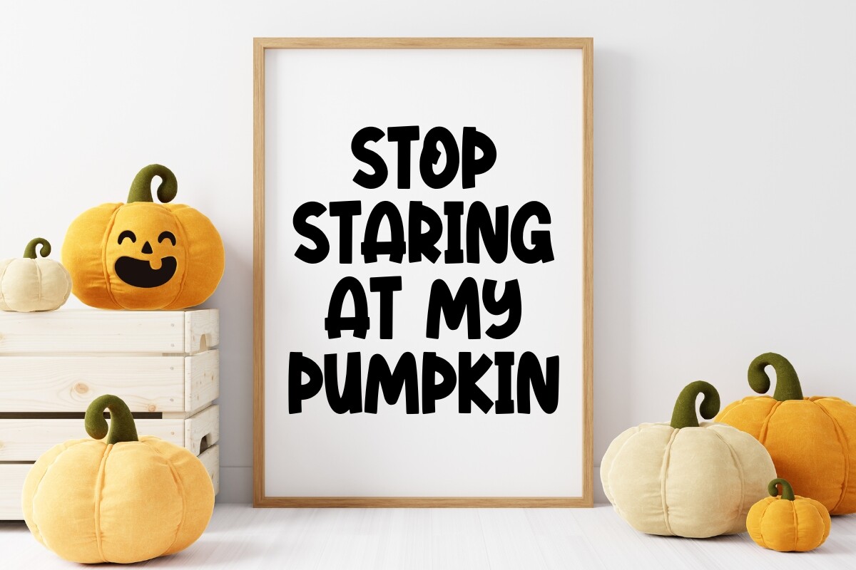 Milky Orange Font - photo 5