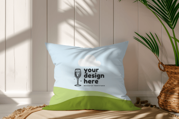 Pillow Canva Mockup Pillows Mock Up PNG