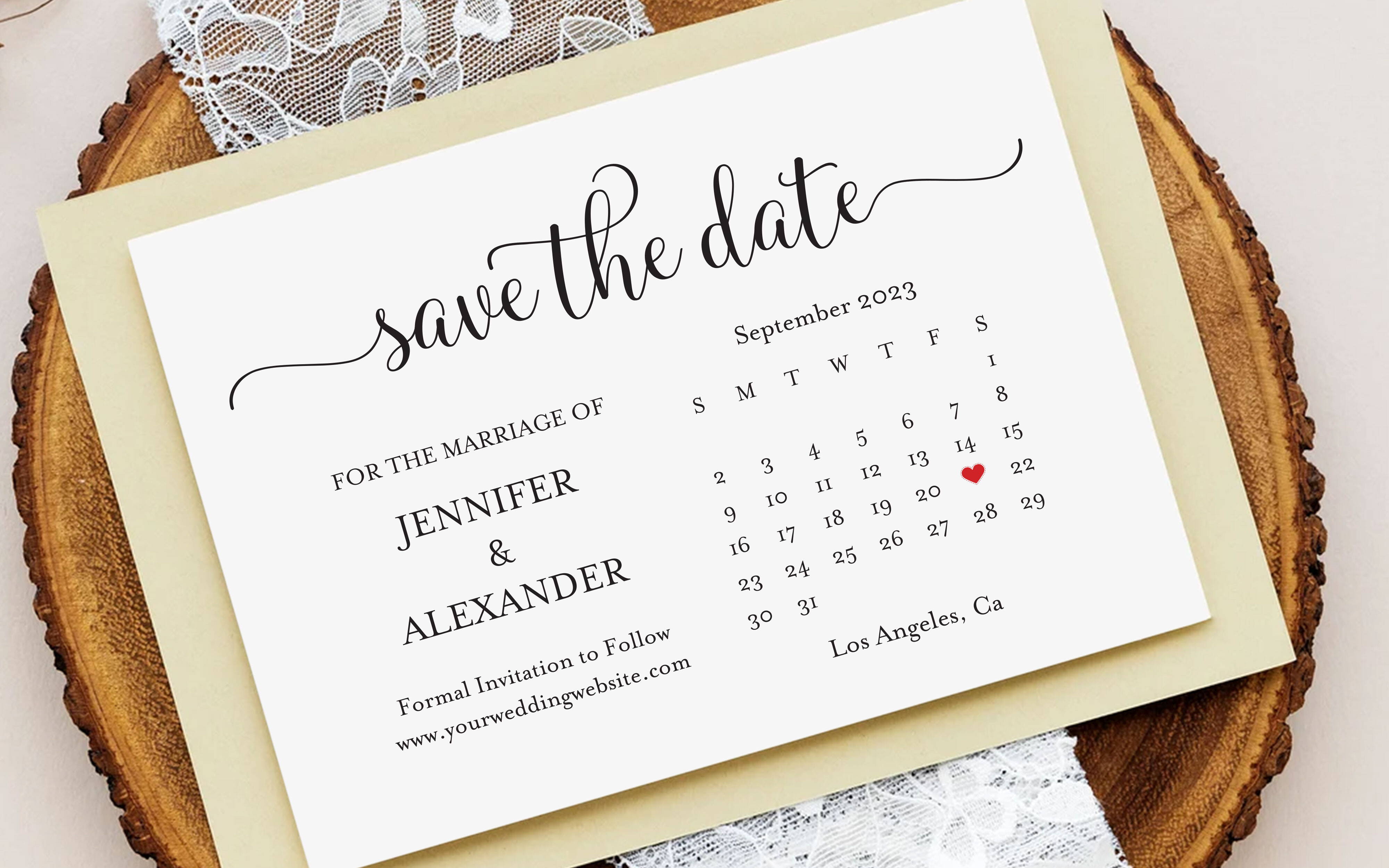 Save the Date calendar, TOS_ 313
