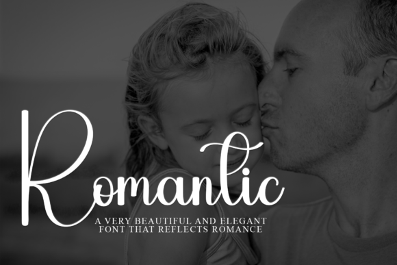 Simple Daddy Font PNG with transparent background - Preview 1