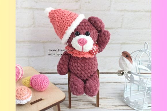 Tiny Mini Plush Teddy Bear with Outfit