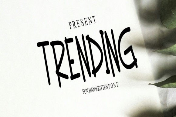 Trending Fonts