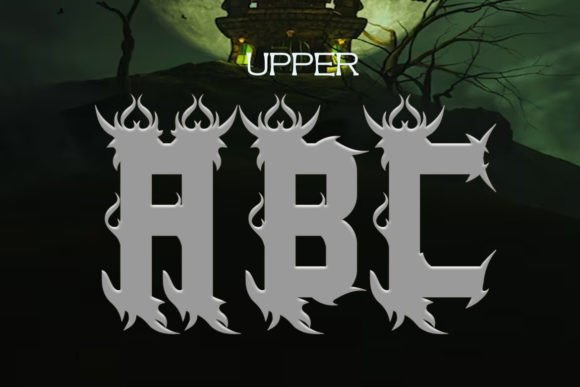Misterius Font PNG with transparent background - Preview 2