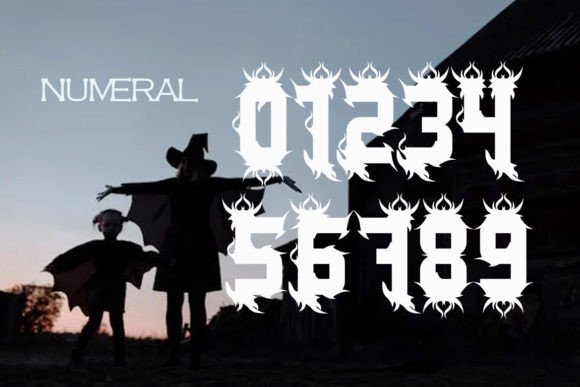 Misterius Font PNG with transparent background - Preview 6