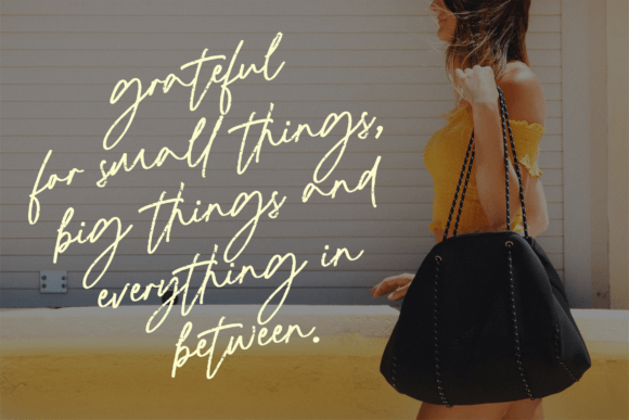 Arfancy Blooming Font - Preview 6