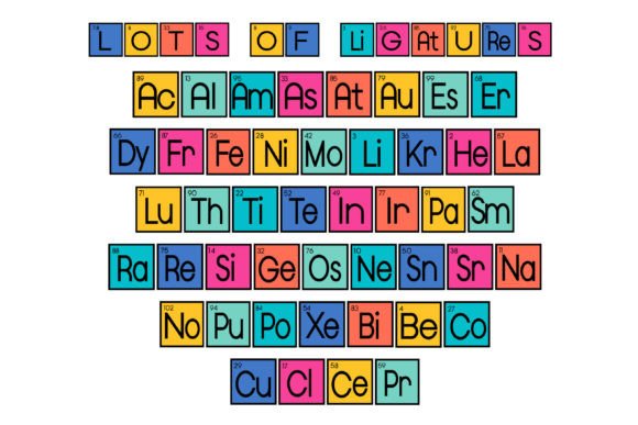 Atomic Summer Font - Preview 2