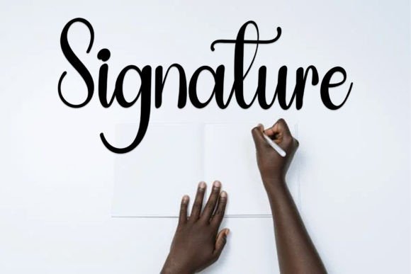 Beautiful Woman Font - Preview 5