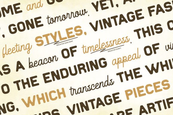 Breaktor Font - Preview 4