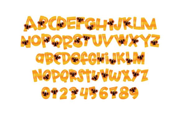 Butterflyabet Warm Font - Preview 2