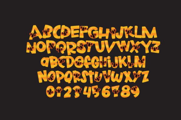Butterflyabet Warm Font - Preview 3