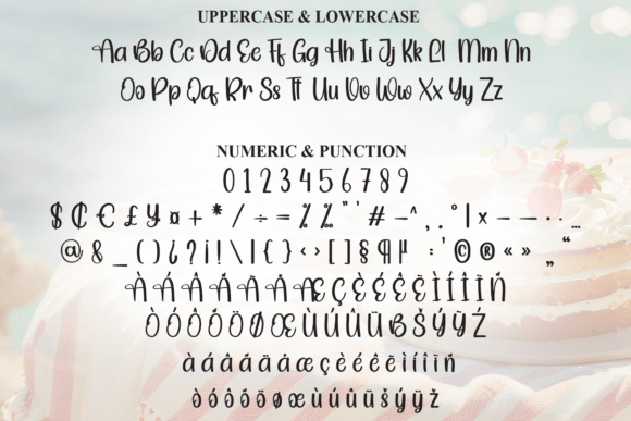 Cake Summer Font - Preview 6