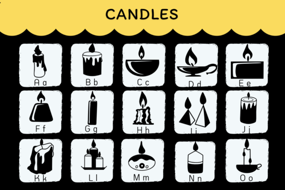 Candles Font - Preview 1