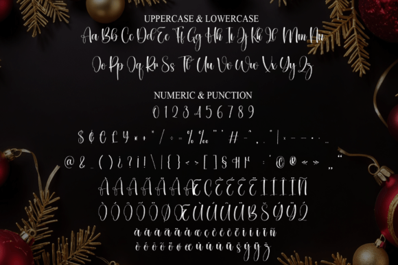 Christmas Calligraph Font - Preview 6