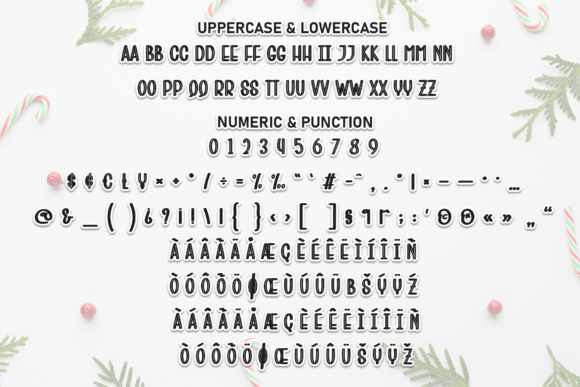 Christmas Ornaments Font - Preview 6
