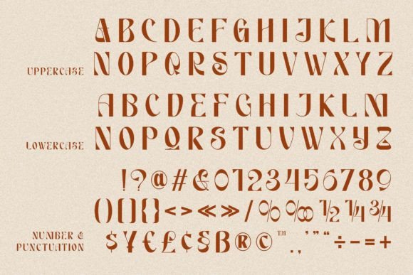Clamerine Font - Preview 2