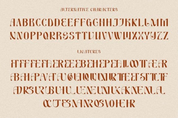 Clamerine Font - Preview 3