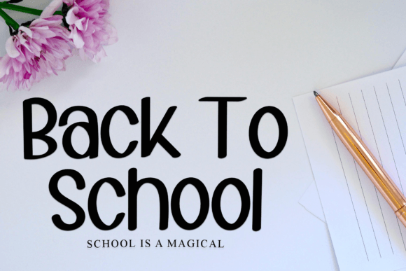 Daisy School Font - Preview 3