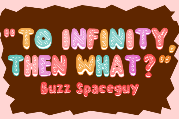 Donut Cookie Font - Preview 1