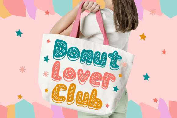 Donut Cookie Font - Preview 4