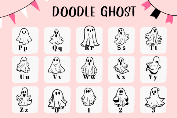 Doodle Ghost Font - Preview 2