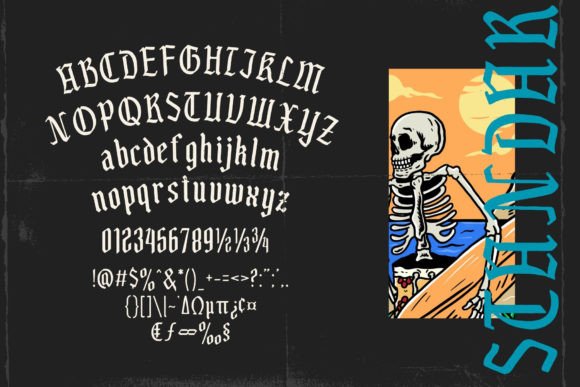 Electro Black Font - Preview 3