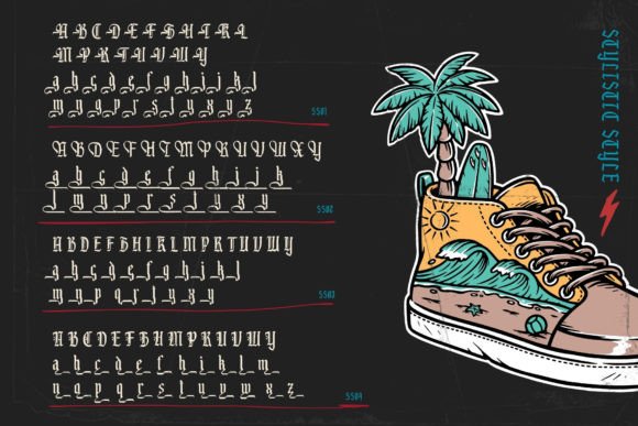 Electro Black Font - Preview 5