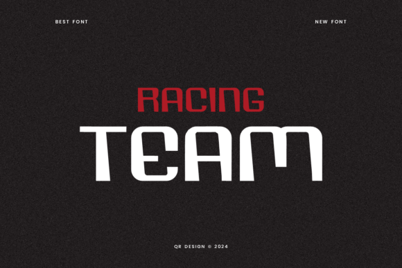 Fasten Balapan Font PNG with transparent background - Preview 1