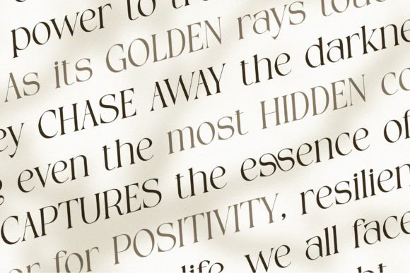 Gloryse Font PNG with transparent background - Preview 5