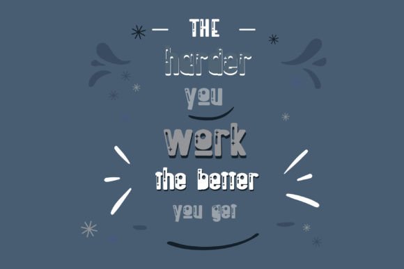 Husking Font PNG with transparent background - Preview 3