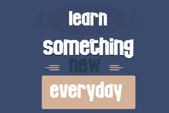 Jerky Font PNG with transparent background - Preview 5