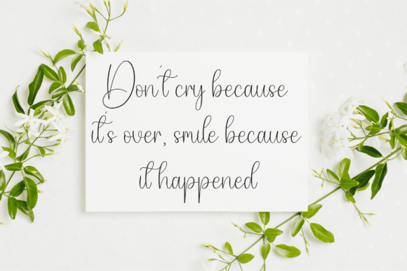 Kayla Signature Font PNG with transparent background - Preview 3