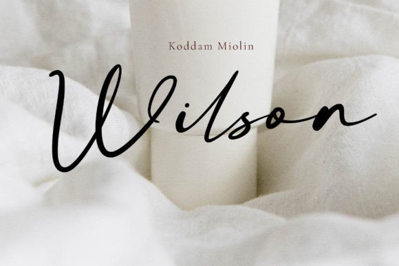 Koddam Miolin Font PNG with transparent background - Preview 2