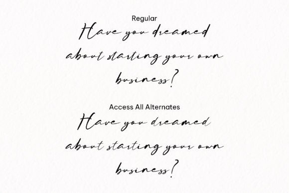 Koddam Miolin Font font preview - 4