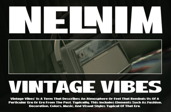 Nelnim Bunia Font PNG with transparent background - Preview 3