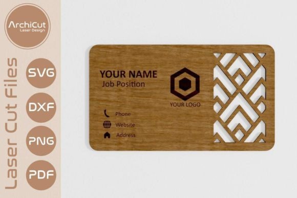 Personal Business Card Wood Laser Cut Laser Cutting By Archicut