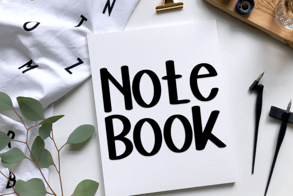 Planner School Font PNG with transparent background - Preview 2