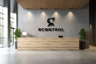 Realistic Counter Wall Logo Mockup Graphic by sakibbddot21 · Creative ...